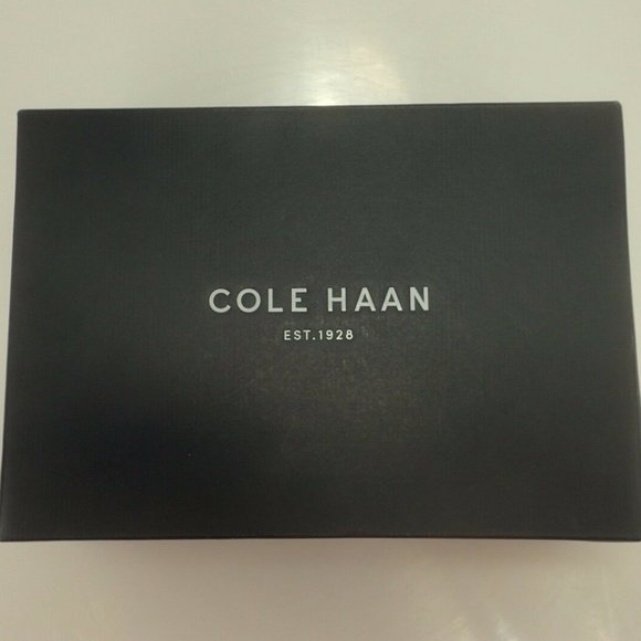 NIB COLE HAAN Maxfield Black/Cheetah Booties 7.5 - Picture 8 of 8